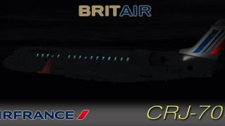 Screenshot 4 — Air France/Britair CRJ700