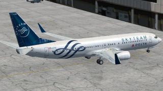 Screenshot 1 — Delta Skyteam Boeing 737-800