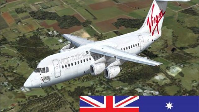 Screenshot 1 — Virgin Australia Avro RJ100