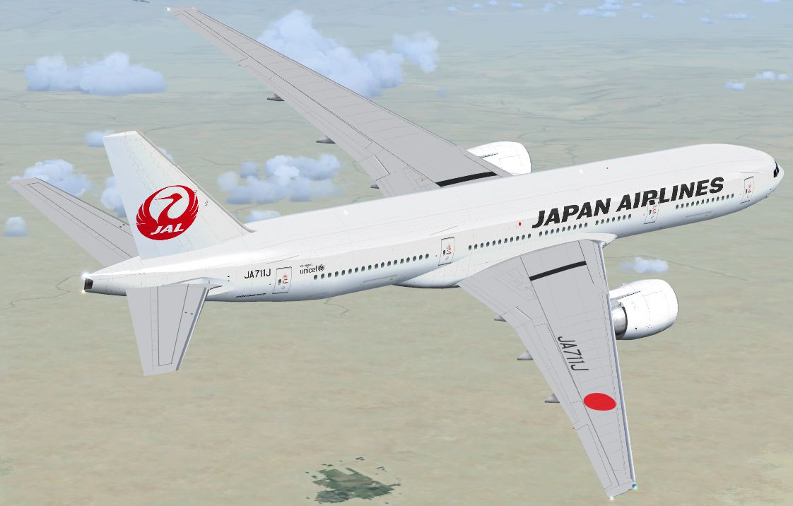 Japan Airlines Boeing 777-200ER for FSX