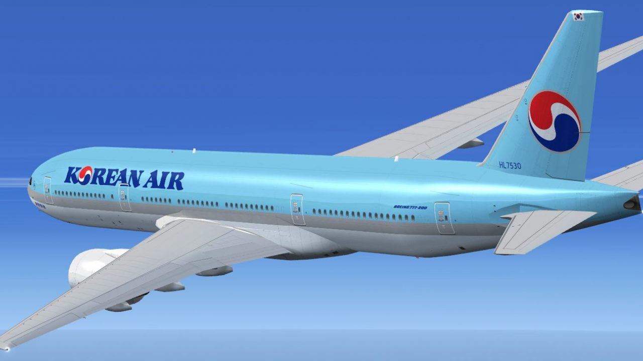 Korean Air Boeing 777-200ER for FSX