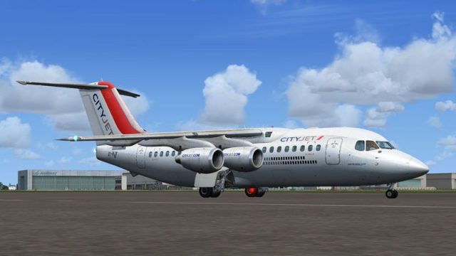 Screenshot 1 — CityJet BAe 146-200