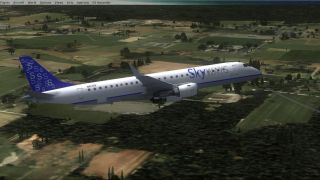 Screenshot 1 — SkyWays Embraer E-190