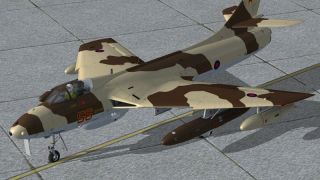 Screenshot 2 — RAF Aggressors Hawker Hunter