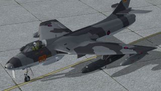 Screenshot 4 — RAF Aggressors Hawker Hunter