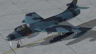 Screenshot 3 — RAF Aggressors Hawker Hunter