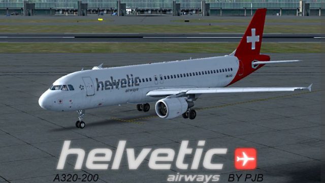 Screenshot 1 — Helvetic Airways Airbus A320-200