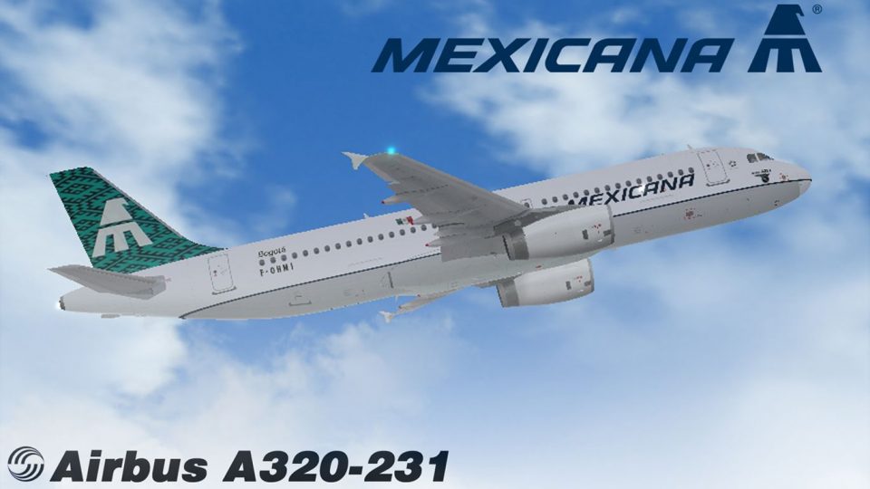 Mexicana Airbus A320-200 for FSX
