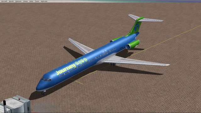Screenshot 1 — Journey PETS McDonnell Douglas MD-83