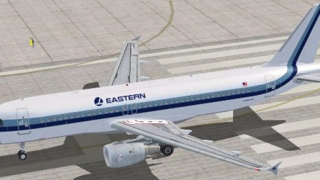 Screenshot 1 — Eastern Airlines Airbus A320