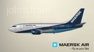 Screenshot 1 — Maersk Air Boeing 737-500 C.2005