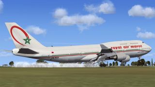 Screenshot 2 — Royal Air Maroc Boeing 747-428