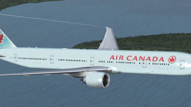 Screenshot 1 — Air Canada Boeing 777-300ER C-FITL