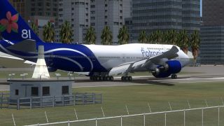 Screenshot 1 — Potronian Air Boeing 747-8I