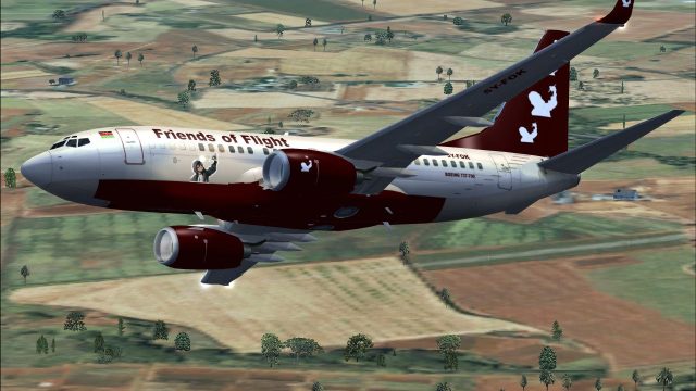 Screenshot 1 — Friends of Flight Boeing 737-700