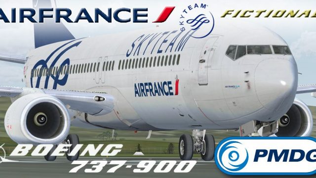 Screenshot 1 — SkyTeam Air France Boeing 737-900
