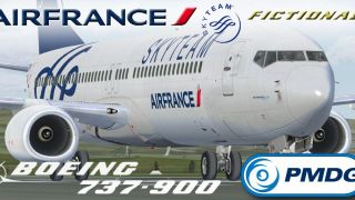 Screenshot 1 — SkyTeam Air France Boeing 737-900