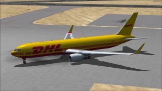 Screenshot 1 — DHL Air Boeing 767-300F