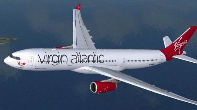Screenshot 1 — Virgin Atlantic Airbus A330-343X