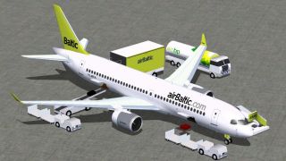 Screenshot 1 — Air Baltic CSeries CS300 V3