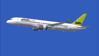 Screenshot 2 — Air Baltic CSeries CS300 V3