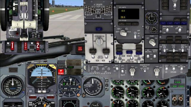Screenshot 1 — Friends of Flight Boeing 737-300