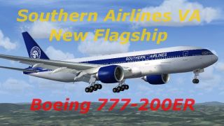Screenshot 4 — Southern Airlines VA Boeing 777-200ER