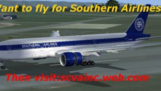 Screenshot 2 — Southern Airlines VA Boeing 777-200ER