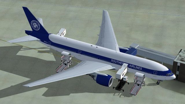 Screenshot 1 — Southern Airlines VA Boeing 777-200ER