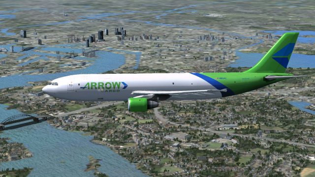 Screenshot 1 — Arrow Cargo VA Airbus A300-600F