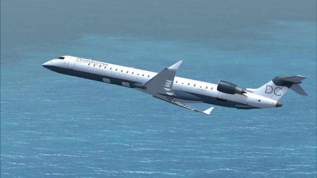 Screenshot 1 — Dominican Connection Bombardier CRJ-900
