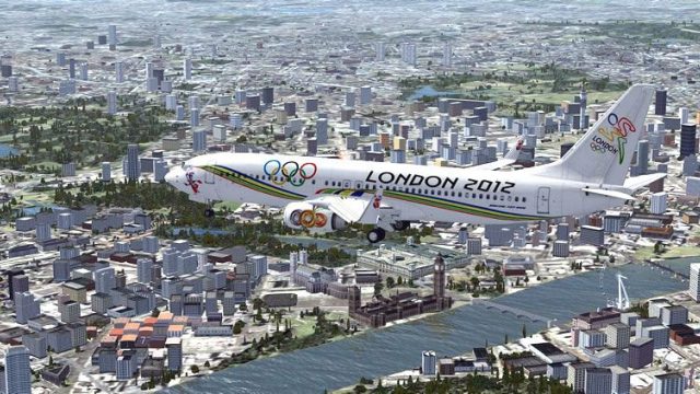 Screenshot 1 — London 2012 Olympic Boeing 737-800