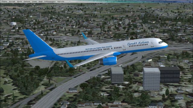 Screenshot 1 — Cloud9 Virtual Airlines Boeing 757-200WL