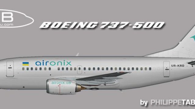 Screenshot 1 — Air Onix Boeing 737-500