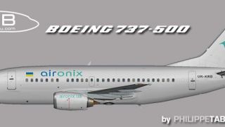 Screenshot 1 — Air Onix Boeing 737-500