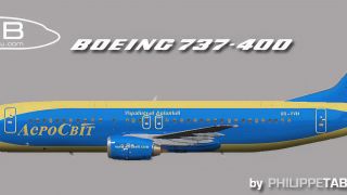 Screenshot 10 — Ukraine Airlines/Aerosvit/Dniproavia Boeing Repaint Pack for FAIB