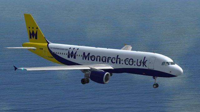 Screenshot 1 — Monarch Airlines Airbus A320-214