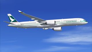 Screenshot 3 — Cathy Pacific Airbus A350-1000 V4