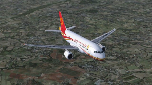 Screenshot 1 — Chengdu Airlines Airbus A319-112