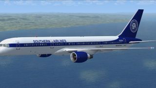 Screenshot 1 — Southern Airlines VA Boeing 757-200