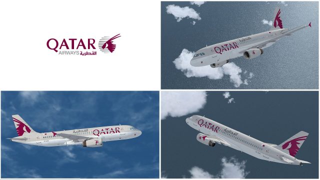 Screenshot 1 — Qatar Airways Airbus A320 IAE