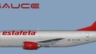 Screenshot 1 — Estafeta Boeing 737-300