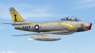 Screenshot 1 — USN F-86 Sabre
