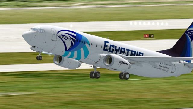 Screenshot 1 — Egyptair Boeing 737-800 SU-GDX