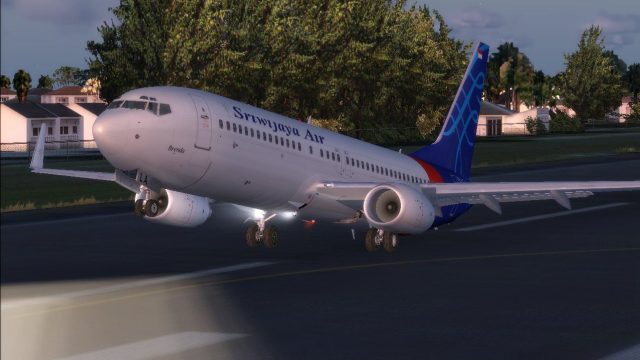 Screenshot 1 — Sriwijaya Air Boeing 737-800 PK-CLA
