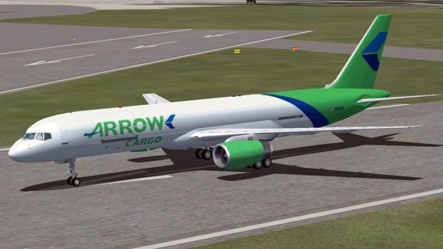 Screenshot 1 — Arrow Cargo Boeing 757-28A(PCF)