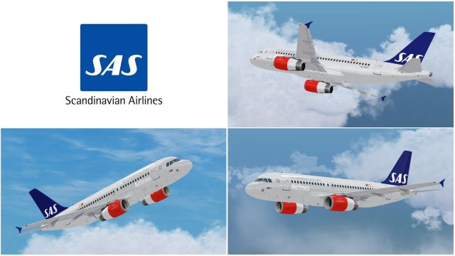 Screenshot 1 — Scandinavian Airlines Airbus A319
