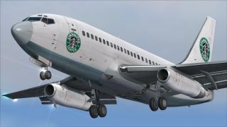 Screenshot 1 — Starbucks Airlines Boeing 737-200