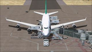 Screenshot 2 — Mahan Air Boeing 747-400