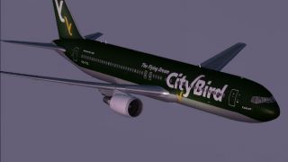 Screenshot 4 — CityBird Boeing 767-33A/ER OO-CTQ